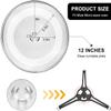 12" Microwave Glass Plate Replacement Fits for Whirlpool - W10337247 W11367904 Microwave Round Glass Plate for 1.5 & 1.7 Cubic Foot Microwaves - BY AMI PARTS view 4