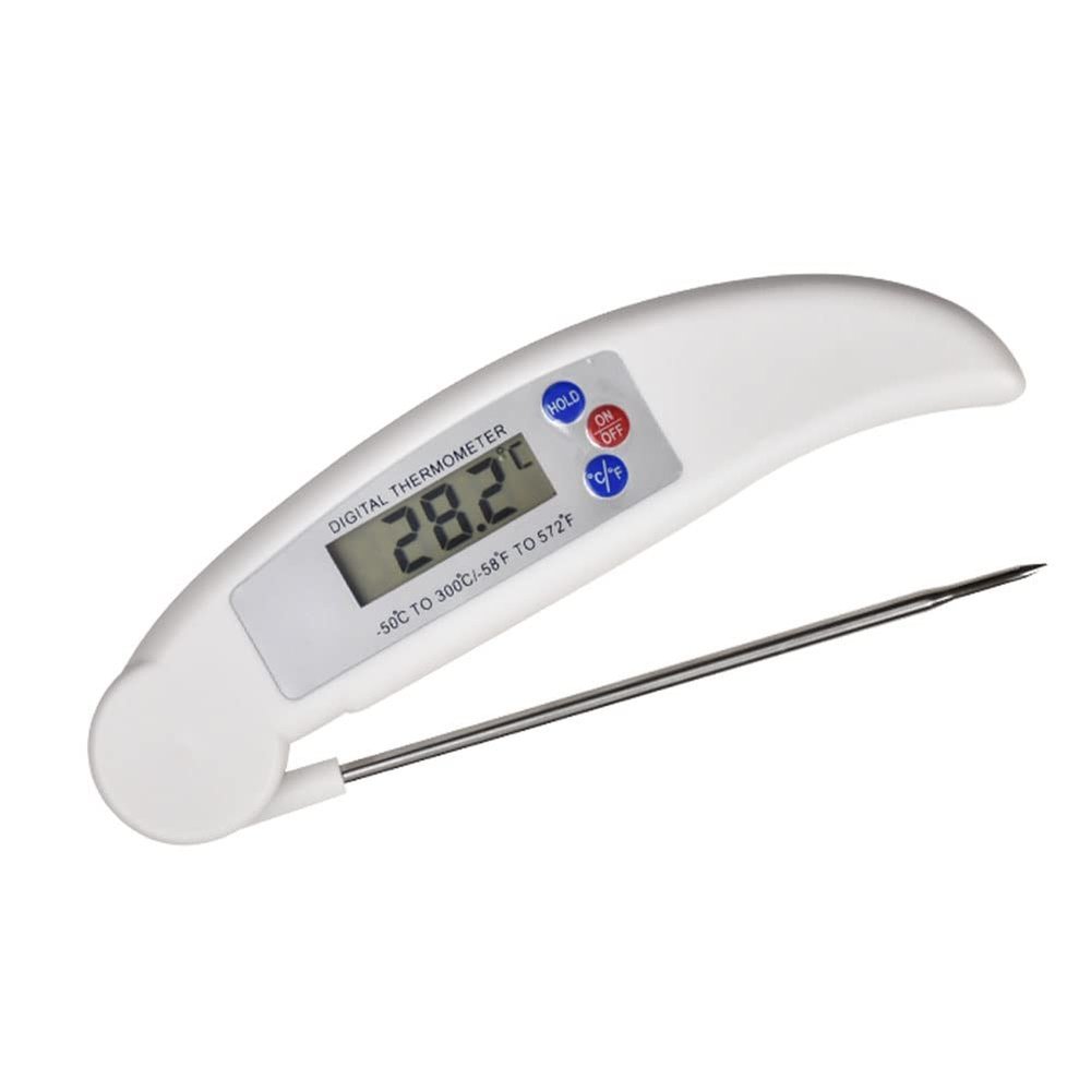 Feiyx Kitchen thermometer,Instant Read Meat Thermometer,folding stainless Probe Digital Cooking Thermometer
