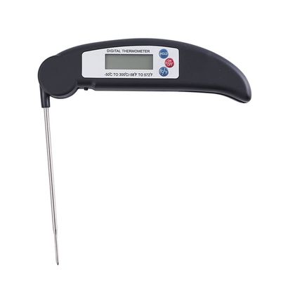 Feiyx Digital Kitchen Thermometer,Food Thermometer,with Backlight LCD Screen Foldable Long Probe Perfect,for Meat, Deep Frying, Baking, Outdoor Cooking, Grilling, & BBQ