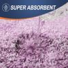 OLANLY Luxury Toilet Rugs U-Shaped 24x20, Extra Soft and Absorbent Microfiber Bathroom Rugs, Non-Slip Plush Shaggy Bath Mat, Machine Wash Dry, Contour Bathroom Mats for Toilet Base, Pinkish-Purple view 4