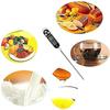 Feiyx Digital Food Meat Candy Thermometer nstant Read Probe Thermometer Backlit Auto Off Waterproof for Kitchen Oil Deep Fry BBQ Grill view 3