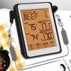 Liusj JUnst Feiyx Kitchen Cooking Digital Food Thermometer,with Backlight & Calibration,Digital Instant Read Meat Thermometer,for Food, Meat, Grill view 3