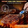 Feiyx Meat Thermometer for Cooking, Instant Read Food Thermometer with Backlight Waterproof, Kitchen Digital Candy Thermometer for Kitchen Cooking Grill BBQ Oven view 4