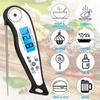 Feiyx Instant Read Meat Thermometer Digital Waterproof BBQ Meat Thermometer, Cooking Food Kitchen Candy Thermometer, Calibration, Backlight for Grilling/BBQ/Baking/Candy (Color : A) view 3