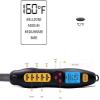 Feiyx Digital Instant Read Meat Thermometer,for Kitchen, Food Cooking, BBQ, Milk, Coffee, and Oil Deep Frying with Backlit LCD Screen Electronic Digital Temperature Fork view 2