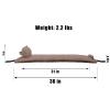 Marwood Under Door Draft Stopper Decorative Wind Stopper 36 inch for Door & Window, Weighted Animal Air Draft Stopper Snake Noise Blocker for Bottom of Door with Hanging Loops -Bear view 2
