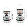 DUTIL Kerosene Space Heaters,Blue Kerosene Heaters for Indoor Use,4.5L Portable Camping Oil Heaters,Adjustable Height 34-46cm,Detachable Top Cover Emergency Heater view 3