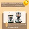 BOBONI Lightweight and Portable Kerosene Heaters, Non Electric Heater, Kerosene Space Heaters,Indoor/Outdoor Emergency Heater,Adjustable Height Kerosene Stove,12.99x18.11in view 3