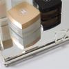 HAIGOUER Silver Perfume Trays for Dresser Elegant Silver Tray Decoration Vanity Trays for Bathroom Beautiful Vanity Tray for Perfume Size: 14 x 10 x 2" view 3