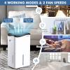 COSTWAY 5,500 Sq. Ft Dehumidifier for Basement & Large Room, 100 Pint Dehumidifier with Smart App & Alexa Voice Control, 4 Modes, 2 Speeds, 24H Timer, Low Noise view 3