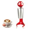 Milkshake Maker Machine,Commercial Electric Milkshake Machine with Stainless Cup,Two-Speed Stainless Steel Milkshake Mixer Smoothie Machine Drink Mixer for Restaurant Cafe Bar 100W (Red) view 2
