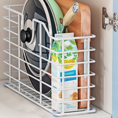 Cabinet Organizer Drawer, Multi-purpose Under Kitchen Sink Organizers And Storage Upgraded Kitchen Cabinet Organizer LYWY (Color : White, Size : 42x12x25cm)