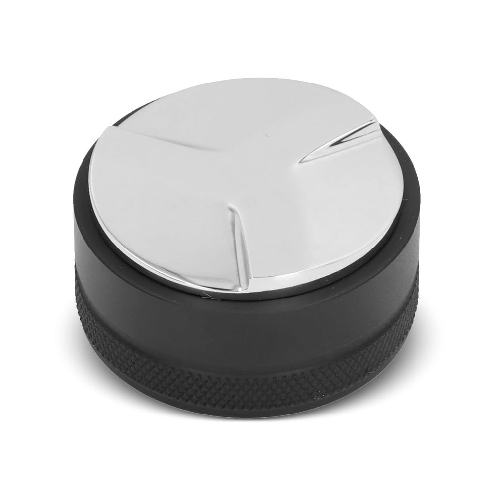 51 mm Coffee Dispenser Tool, Adjustable Depth Espresso Leveler, Rustproof Design Non Slip Aluminum Alloy Handle, Suitable for Home Office, Espresso Hand Tamper Tool