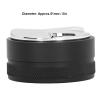 51 mm Coffee Dispenser Tool, Adjustable Depth Espresso Leveler, Rustproof Design Non Slip Aluminum Alloy Handle, Suitable for Home Office, Espresso Hand Tamper Tool view 3