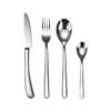 Silverware Set Stainless Steel Flatware Sets Nice Weight Heavy Wedding Kitchen Halloween Cutlery Utensils 24 Piece Tableware Set Service for 6 Include Knifes Teaspoons Forks and Spoons view 1
