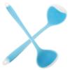 Luxshiny 2pcs Soup Ladles Multi-function Cooking Spoons for Daily Use - Kitchen Utensils Transparent for Serving Soups and Sauces view 1