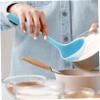 Luxshiny 2pcs Soup Ladles Multi-function Cooking Spoons for Daily Use - Kitchen Utensils Transparent for Serving Soups and Sauces view 2