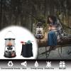 MMLeYN 4.5L Height Adjustable Kerosene Heater Stove, Indoor Kerosene Heater with 6 Wicks and 2 Pairs of Gloves, Removable Top Cover No Electricity Heater, for Camping, Tent, Heating, Cooking view 2