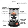 MMLeYN 4.5L Height Adjustable Kerosene Heater Stove, Indoor Kerosene Heater with 6 Wicks and 2 Pairs of Gloves, Removable Top Cover No Electricity Heater, for Camping, Tent, Heating, Cooking view 4