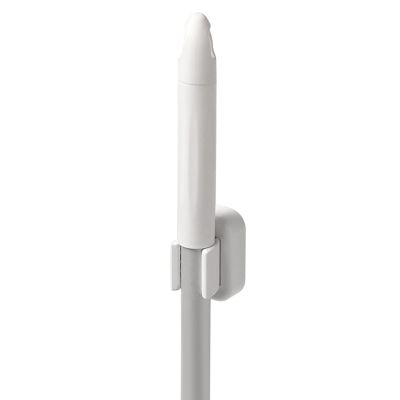 CTVR Plastic Mop Stand, Wall Mount Broom Holder Gripper, Self Adhesive No Drilling Dustpan Hanger, for Home Garden Garage and Storage (Size : 3 Pieces)