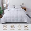 300 GSM Soft Microfiber Reversible Down Alternative Comforter Silver/Beige Emperor King (108 x 116) Inches view 3