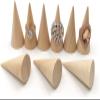 YQBUER Creative Solid Wood Cone Ring Display Stand RingJewelry Storage Cabinet Shooting Props Factory Wholesale view 1