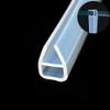 5M H/F/U Shape Glass Seal Strip Rubbe Bath Shower Door Window Weather Strips Draft Stopper for 6/8/10/12 Mm Glass Sealing Strips view 1