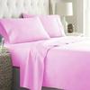 Dainty Homes -11 Pieces Dual Ruffle Bed Spread,Comforter,Sheet Set, and Bed Runner with Cushion Cover 100% Egyptian Cotton 600-TC- Twin Size25 Deep Pocket (Solid Pink) view 4