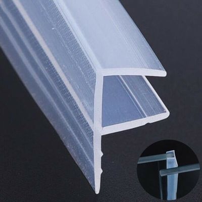 5M H/F/U Shape Glass Seal Strip Rubbe Bath Shower Door Window Weather Strips Draft Stopper for 6/8/10/12 Mm Glass Sealing Strips