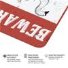 QHOVPA Farm Yard Sign Lawn Sign Metal Sign, Fun Beware Goose Shit Everywhere Sign for Home Farmhouse or Business Use 8x12 inches Signage view 4