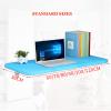 XLTFUC Wall Hanging Folding Table, Creative Computer Table Against The Wall with Wall Dining Table Suitable for Study, Kitchen, Living Room, Office, Library (Color : A, Size : 120X30CM) view 3