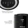 HOLMES 42" Digital Tower Fan with Accent Light, ClearRead Display, High/Low Brightness Level, 90 Oscillation, 5 Speeds, 4 Modes, 8-Hour Timer, Home, Bedroom or Office, Remote Control, Matte Black view 4