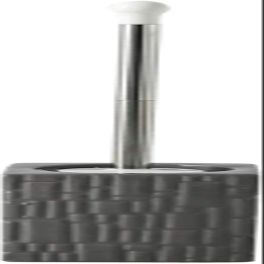 NIUBB Toilet Brush and Holder Ceramic Toilet Brush Set Bathroom Household Washing Toilet Brush Toilet Cleaning Brush Long Handle 360 Degree Toilet Brush Deep Cleaning Every Corner (Color : B)