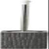 NIUBB Toilet Brush and Holder Ceramic Toilet Brush Set Bathroom Household Washing Toilet Brush Toilet Cleaning Brush Long Handle 360 Degree Toilet Brush Deep Cleaning Every Corner (Color : B) view 1