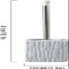 NIUBB Toilet Brush and Holder Ceramic Toilet Brush Set Bathroom Household Washing Toilet Brush Toilet Cleaning Brush Long Handle 360 Degree Toilet Brush Deep Cleaning Every Corner (Color : B) view 2
