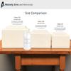 Mist Gray Hummingbird Cremation Urn - Personalized Memorial - Classic Cultured Marble Vault Style Urn - 210 Cubic Inch Capacity - Customized Urns for Ashes for People up to 200 Pounds view 3