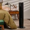 HOLMES 42" Digital Tower Fan, ClearRead Display, 90 Oscillation, 5 Speeds, 4 Modes, 8-Hour Timer, Home, Bedroom or Office, Remote Control, Matte Black view 2