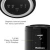HOLMES 42" Digital Tower Fan, ClearRead Display, 90 Oscillation, 5 Speeds, 4 Modes, 8-Hour Timer, Home, Bedroom or Office, Remote Control, Matte Black view 3