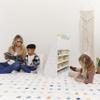 ECR4Kids Streamline Single-Sided Book Display with Storage, Classroom Bookshelf, White Wash view 2