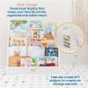 ECR4Kids Streamline Single-Sided Book Display with Storage, Classroom Bookshelf, White Wash view 4