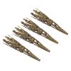 M METERXITY 4 Pack Corsage Decorative Holder - Alloy Brooch Pin Vase, Apply to Weddings Corsage/Parties/DIY Flowers (1.65 Inches, Cyan) view 1