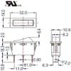Rocker Switch 23EF010GAA ON/Off for Twin Star Fireplaces 23EF003GAA 23E05-0530 view 3