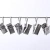 20Pcs Sturdy Durable Metal Curtain Clips Shower Hooks Living Room Curtain Accessories Clamps Drapery Clips Rings Holder,Black Curtain Clips view 4