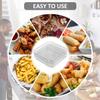 3 Pack Stackable Air Fryer Racks Rectangle Air Fryer Mesh Tray Multi-Layer Toast Racks Stainless Steel Dehydration Rack Compatible with Double Air Fryer(3pcs) view 4