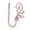 2pcs/Set Curtain Tieback Holder Hooks Tie Backs Bedroom Living Room Curtain Decoration Accessories Holdback Metal Curtain Hook,Gold view 1