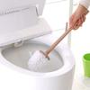 NIUBB Toilet Brush and Holder Toilet Brush Branch Shape Toilet Brush Fashion Bathroom Accessories Plastic Toilet Brush Holder Long Handle Easy to Clean Green Red Yellow Deep Cleaning Every Corner view 3