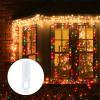 Mokylor 200 Pack Christmas Gutter Light Clips, Outdoor Hang Gutter Hooks Black Plastic Light Hanger Hooks Weatherproof Outdoor Light Clip Holiday Light Clip for Christmas Decoration String Light view 4