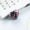 Crocon 50mm Rhodonite Heart stone Big Heart Shape Puff Stones Set 450+ Carats Pocket Crystal Healing Tumble Collection Palm Worry Stone Good Luck Charm Meditation Gift Craft Home Decor view 2
