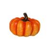 Halloween LED Pumpkin Lights Artificial Pumpkins Fall Harvest Simulation Pumpkins Decor Battery Operated Flame Pumpkin Decoration 3D Lighted Pumpkin Jack-O-Lantern Light Up Pumpkin Figurine (1PCS, C) view 1