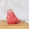 DECRZPB Glass Figurine Red Bird Handmade Blown Crystal Glass Paperweights Glaze Art for Table Ornaments Home Decor view 1